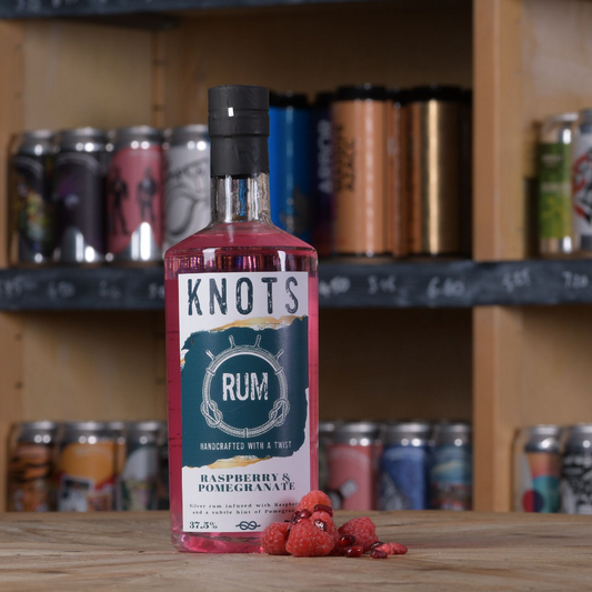 Handcrafted Raspberry and Pomegranate Rum 